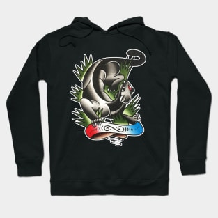 Panther Tattoo Design Hoodie